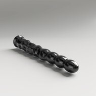 All Black Steroid - En-Garde - Dildo - 50.5 x 4.8 cm - Zwart