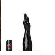 All Black Steroid - Breaststroke - Dildo - 40 x 7.6 cm - Zwart