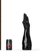 All Black Steroid - Breaststroke - Dildo - 40 x 7.6 cm - Zwart