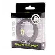 Sport Fucker - Fusion Ring - Siliconen Cockring met RVS binnenring - Large