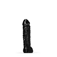 All Black Steroid - The Gym Buddy - Dildo - 35x 8,7 cm - Zwart