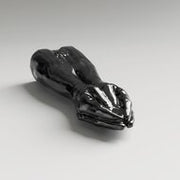 All Black Steroid - The Diver - Dildo - 34,5 x 11,5 cm - Zwart