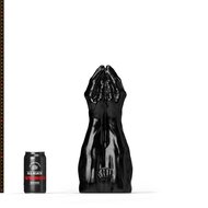 All Black Steroid - The Diver - Dildo - 34,5 x 11,5 cm - Zwart