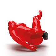 All Black Steroid - Racket - Dildo - 34 x  9,7 cm - Zwart