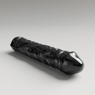 All Black Steroid - The Home Stretch - Dildo - 50 x 11,5 cm - Zwart
