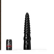 All Black Steroïd - The Home Run - Dildo - 39,5 x 7,7 cm - Zwart