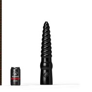 All Black Steroïd - The Home Run - Dildo - 39,5 x 7,7 cm - Zwart