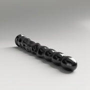 All Black Steroid - The Sabre Dildo - 39,5x 4,4 cm - Zwart