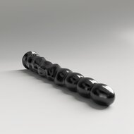 All Black Steroid - The Sabre Dildo - 39,5x 4,4 cm - Zwart
