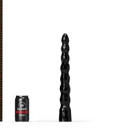 All Black Steroid - The Sabre Dildo - 39,5x 4,4 cm - Zwart