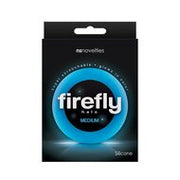 Firefly - Halo - Cockring - Glow-in-the Dark Blauw - Diameter 60 mm