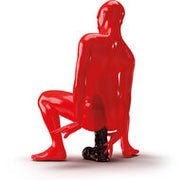 All Black Steroid - The Referee Dildo - 45 x 9,5 cm - Zwart