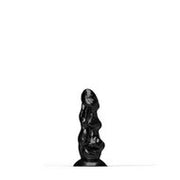 All Black Steroid - The Rally - Dildo - 28 x 11,4 cm - Zwart