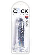Pipedream - King Cock - Dildo - 15 cm - Transparant