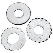 Oxballs - Bonemaker Cockring Set - 3 stuks - Transparant