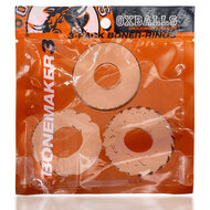 Oxballs - Bonemaker Cockring Set - 3 stuks - Transparant