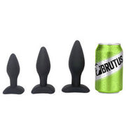 Brutus - Buttplug Set - Siliconen Anaal Pluggen - 3 stuks - Ass Plug Training Kit 3 Pcs.