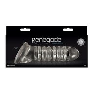 Pipedream - Renegade - Geribbelde Penis Sleeve - Transparant
