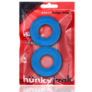 Hünkyjunk - Stiffy - Cockring - 2 stuks - Blauw
