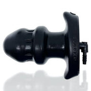 Oxballs - Drain-O Flow-Thru Buttplug - Zwart - Small