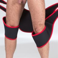 665 Leather - Neoprene Sling Band - Rood/Zwart