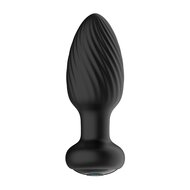 Nexus - Tornado - Vibrerende Buttplug - Zwart - Maat S