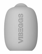 VIBEGGS - Blow Misty - Vibrerende Masturbatie Sleeve en Vinger Vibrator - Wit