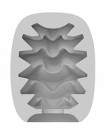 VIBEGGS - Candy Curves - Vibrerende Masturbatie Sleeve en Vinger Vibrator - Wit