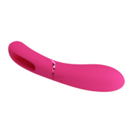 Pretty Love - Romance Lexie - Vibrator met Wiebelend Tongetje - Roze