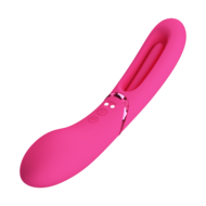 Pretty Love - Romance Lexie - Vibrator met Wiebelend Tongetje - Roze