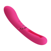 Pretty Love - Romance Lexie - Vibrator met Wiebelend Tongetje - Roze