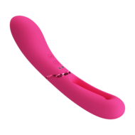 Pretty Love - Romance Lexie - Vibrator met Wiebelend Tongetje - Roze