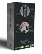 ManWan - Man.Wand EVO - Oplaadbare Masturbator en Wand Vibrator - Black Plum