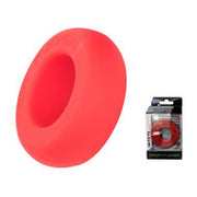 Sport Fucker - Muscle Ring - Siliconen Cockring of Ball Stretcher - Rood
