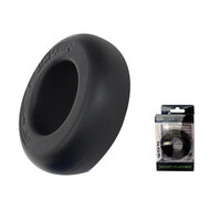 Sport Fucker - Muscle Ring - Siliconen Cockring of Ball Stretcher - Zwart