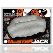 Oxballs - Masterjack - Masturbator Sleeve- Dubbelzijdig - Clear Ice