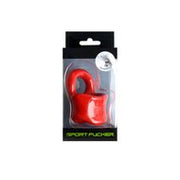 Sport Fucker - Baller - Cockring en Ballstretcher - TPE - Rood