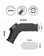 LoveToy - Drip Knights Ring - Vibrerende Penis en Scrotum Sleeve - diameter 2.8 cm - Zwart