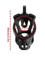 Rimba P-Cage - P-Cage PC07 - Kuisheidskooi - Peniskooi - Maat L - Zwart