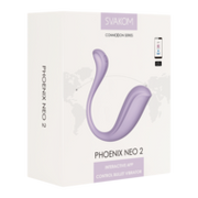 Svakom - Phoenix Neo 2 Interactieve Bullet Vibrator - App Control - Lila