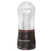 Cup Masturbator - Zwart/Transparant-Erotiekvoordeel.nl