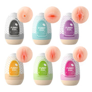 Funny Egg Collection - Mini Masturbator - 6 stuks-Erotiekvoordeel.nl