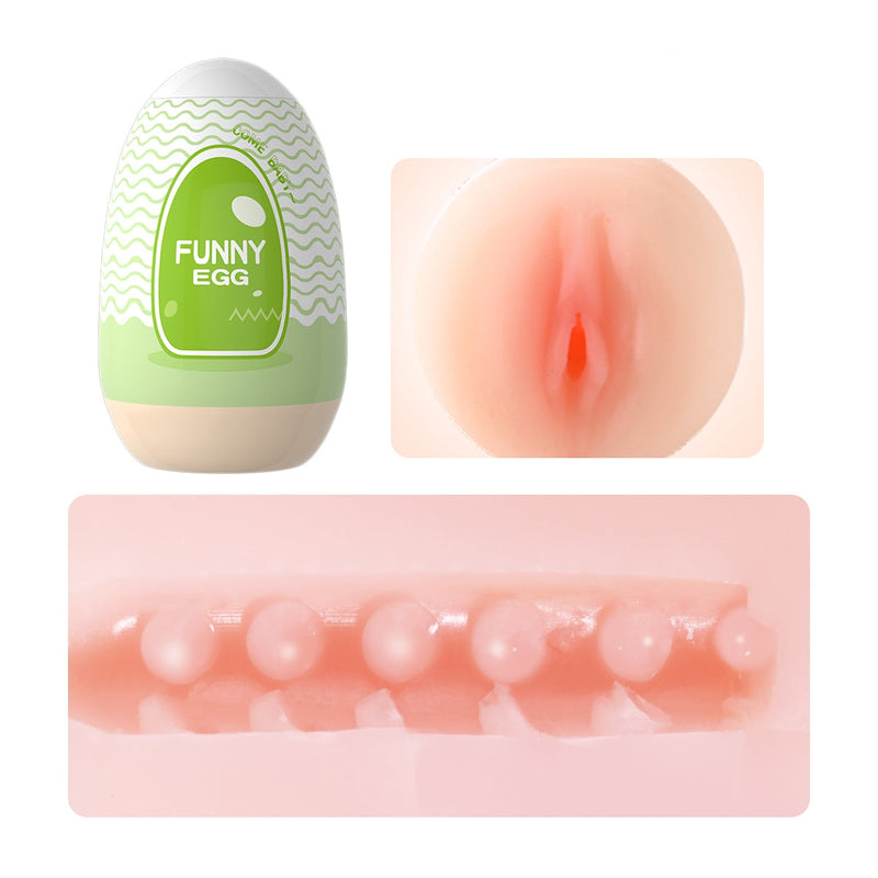 Funny Egg Collection - Mini Masturbator - 6 stuks-Erotiekvoordeel.nl