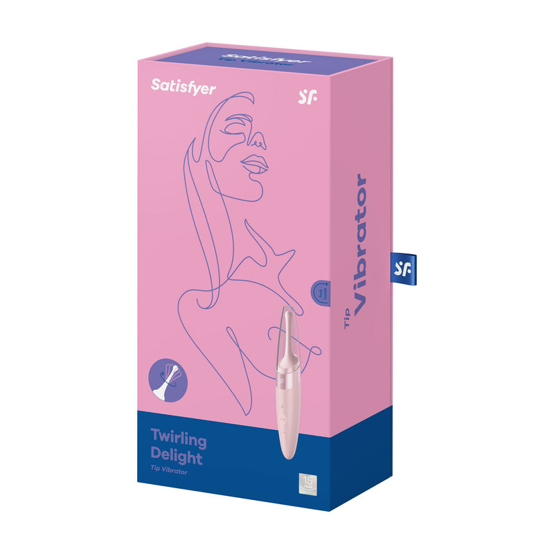 Satisfyer - Twirling Delight - Precisie Clitoris Vibrator - Roze-Erotiekvoordeel.nl