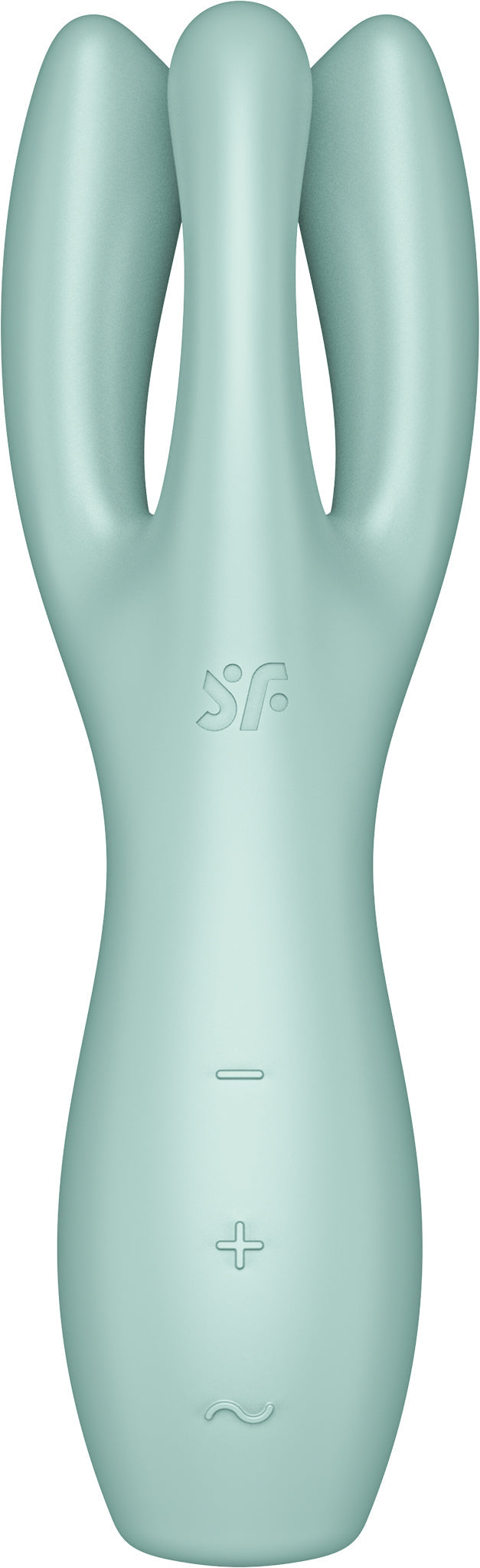 Satisfyer - Threesome 3 - Multifunctionele Vibrator Met 3 Voelsprieten - Groen-Erotiekvoordeel.nl