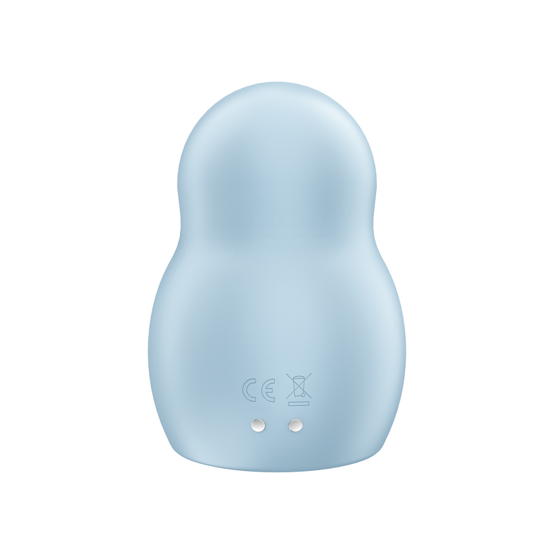 Satisfyer Pro To Go 1 - Luchtdruk Vibrator - Vibrator voor op Reis - Lichtblauw-Erotiekvoordeel.nl