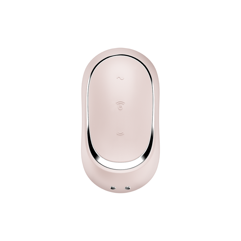 Satisfyer - Pro to Go 2 - Mini Luchtdruk Vibrator - Beige-Erotiekvoordeel.nl