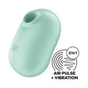 Satisfyer - Pro to Go 2 - Mini Luchtdruk Vibrator - Mintgroen-Erotiekvoordeel.nl