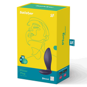 Satisfyer - Power Plug - Vibrerende Buttplug met App Control - Plum-Erotiekvoordeel.nl