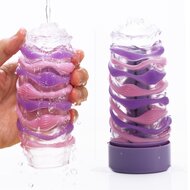 Tenga Arte Drape Masturbator.- Paars/Lila